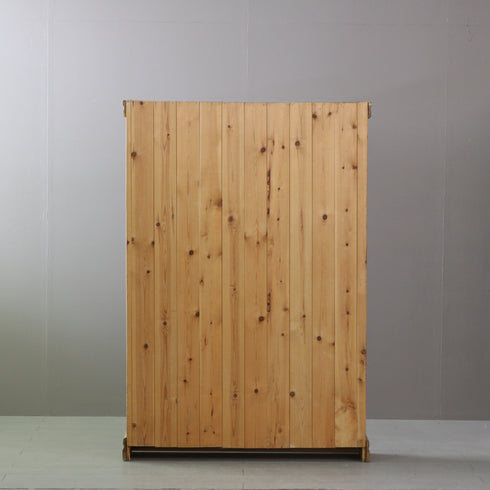 C503 ブックシェルフ 木製 イギリス輸入家具 高さ144㎝ 幅99㎝ 奥行22㎝