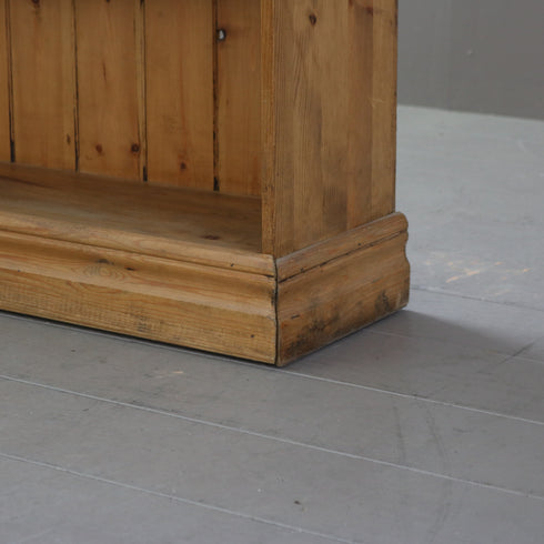 C503 ブックシェルフ 木製 イギリス輸入家具 高さ144㎝ 幅99㎝ 奥行22㎝