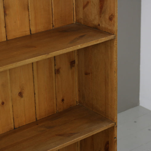 C503 ブックシェルフ 木製 イギリス輸入家具 高さ144㎝ 幅99㎝ 奥行22㎝