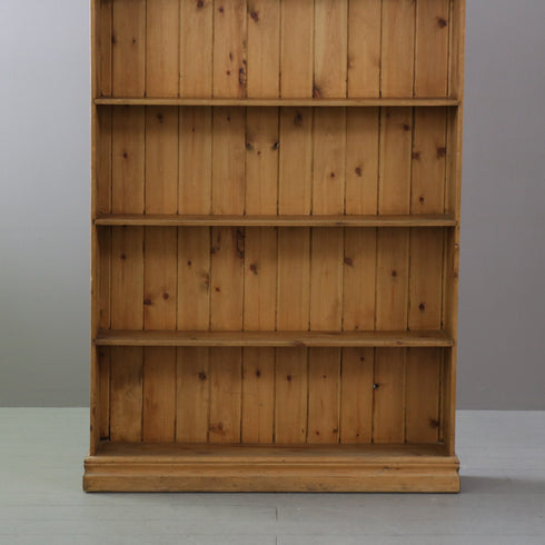 C503 ブックシェルフ 木製 イギリス輸入家具 高さ144㎝ 幅99㎝ 奥行22㎝