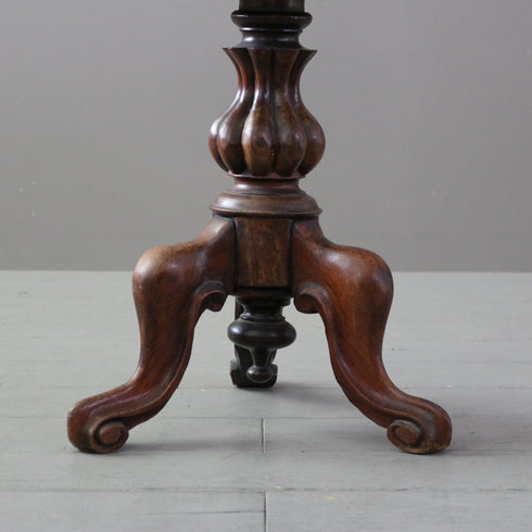 C509 ピアノスツール 回転式 木製 イギリス輸入家具 高さ52㎝ 幅36㎝ 奥行34㎝