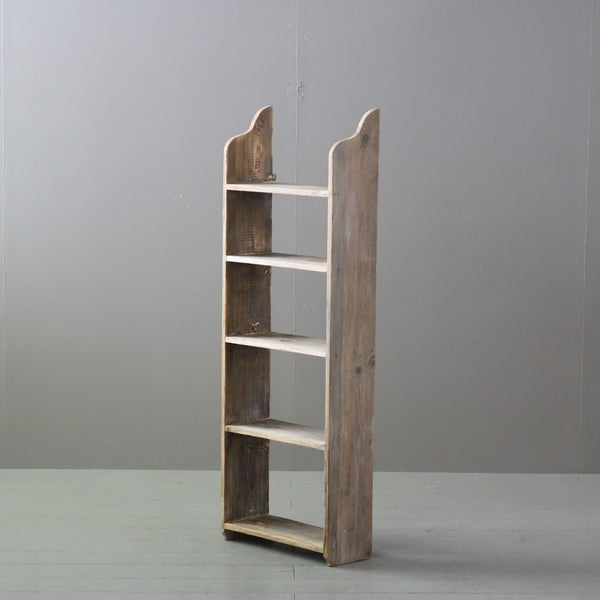 C510 オープンシェルフ 木製 イギリス輸入家具 高さ118㎝ 幅42㎝ 奥行17㎝