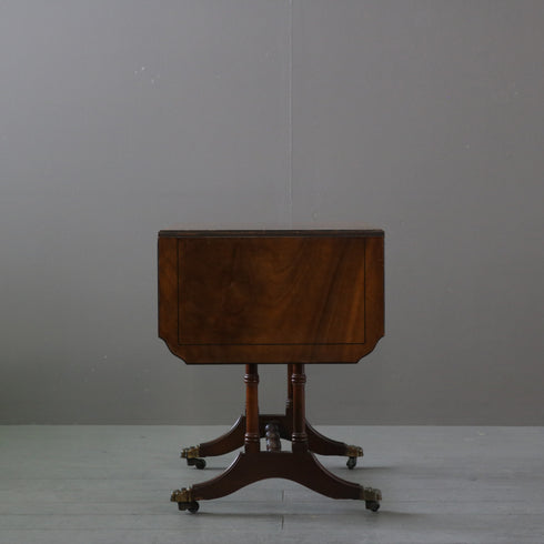 C514 バタフライテーブル 木製 イギリス輸入家具 高さ52㎝ 幅64㎝ 奥行41㎝