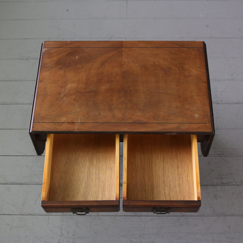 C514 バタフライテーブル 木製 イギリス輸入家具 高さ52㎝ 幅64㎝ 奥行41㎝