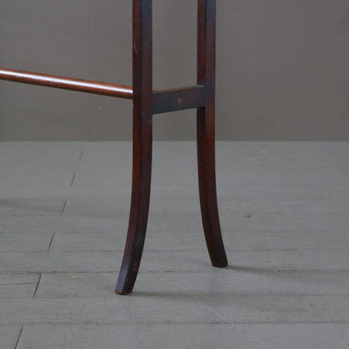 C517 タオルハンガーラック 木製 イギリス輸入家具 高さ83㎝ 幅76㎝ 奥行25㎝