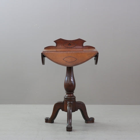 C523 回転式 バタフライテーブル 木製 輸入家具 高さ77㎝ 幅70㎝ 奥行44㎝