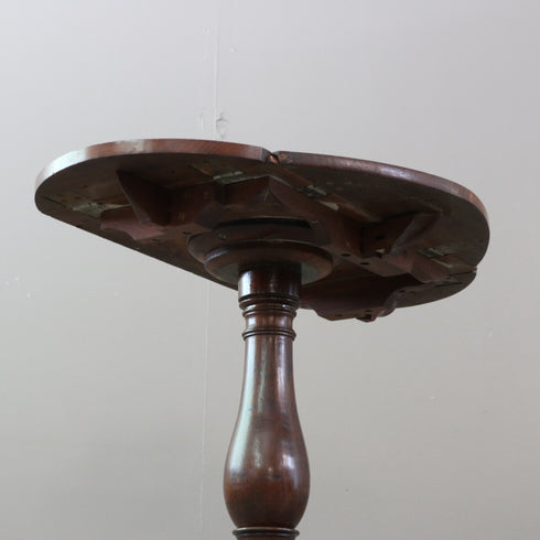 C523 回転式 バタフライテーブル 木製 輸入家具 高さ77㎝ 幅70㎝ 奥行44㎝