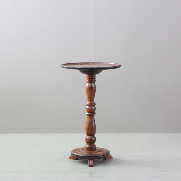 C535 ワインテーブル 木製 アンティーク 高さ64㎝ 幅40㎝ 奥行40㎝