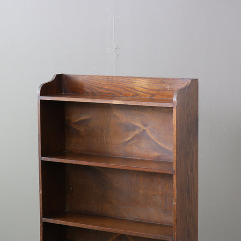 C536 ブックシェルフ 木製 輸入家具 高さ115㎝ 幅61㎝ 奥行16㎝