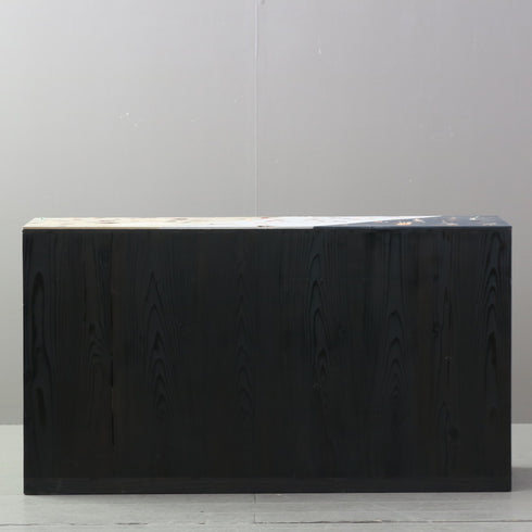 P594 桐箪笥×ロスフラワーパネコ Circlife(サークライフ) 高さ63㎝ 幅115㎝ 奥行43㎝ 【販売価格問い合わせ対象品】