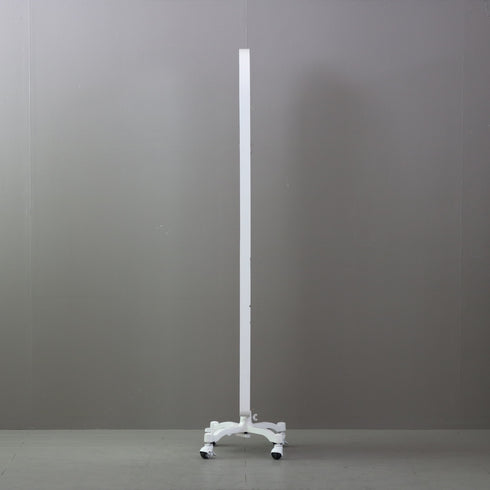 D541 スタンドミラー 片面 キャスター付き 什器 高さ160㎝ 幅36㎝ 奥行30㎝