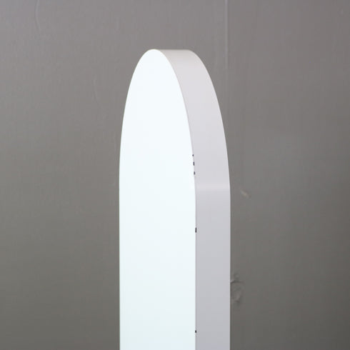 D541 スタンドミラー 片面 キャスター付き 什器 高さ160㎝ 幅36㎝ 奥行30㎝