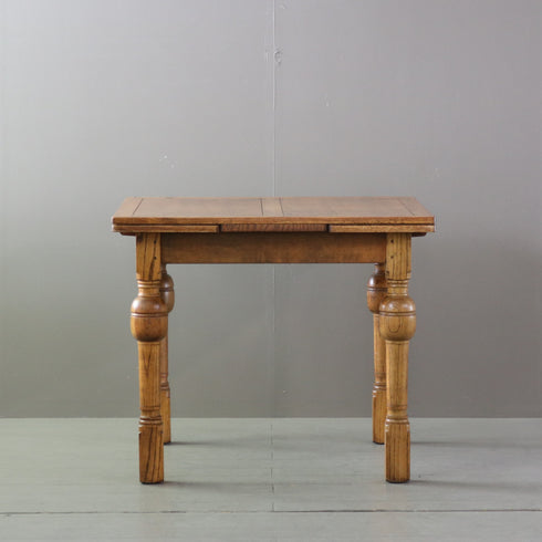 C543 拡張式テーブル 木製 什器 高さ77㎝ 幅91㎝ 奥行91㎝