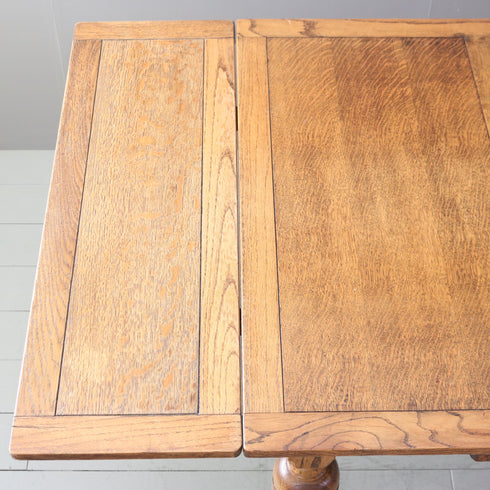 C543 拡張式テーブル 木製 什器 高さ77㎝ 幅91㎝ 奥行91㎝