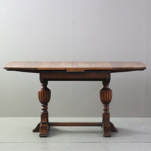 C544 拡張式テーブル 木製 什器 高さ75㎝ 幅92㎝ 奥行92㎝