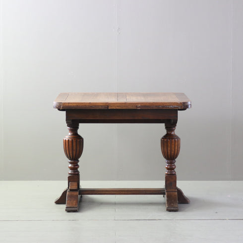 C544 拡張式テーブル 木製 什器 高さ75㎝ 幅92㎝ 奥行92㎝