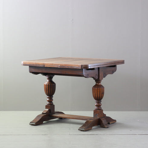 C544 拡張式テーブル 木製 什器 高さ75㎝ 幅92㎝ 奥行92㎝