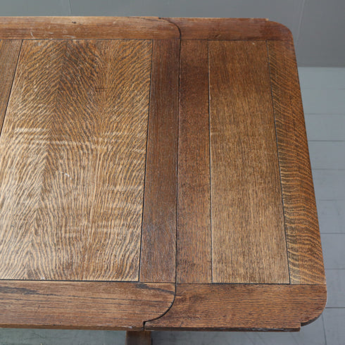 C544 拡張式テーブル 木製 什器 高さ75㎝ 幅92㎝ 奥行92㎝