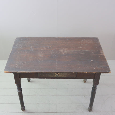 C545 引き出し付きテーブル 展示台 木製 什器 高さ71㎝ 幅107㎝ 奥行69㎝