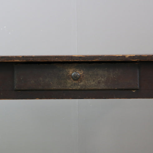 C545 引き出し付きテーブル 展示台 木製 什器 高さ71㎝ 幅107㎝ 奥行69㎝