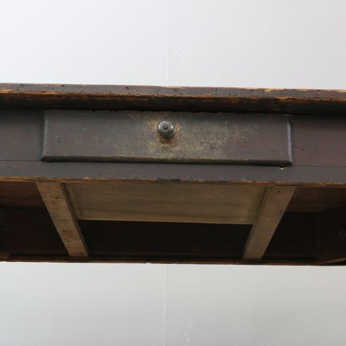 C545 引き出し付きテーブル 展示台 木製 什器 高さ71㎝ 幅107㎝ 奥行69㎝