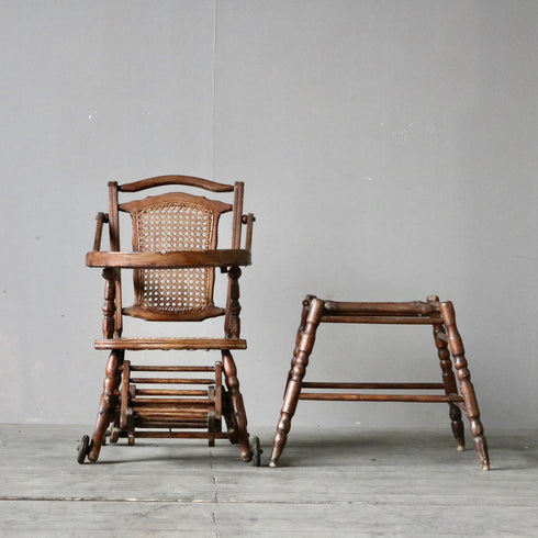 0348 アンティークベビーチェア