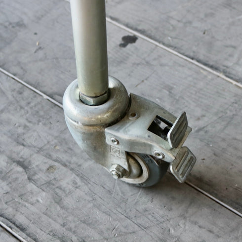 0385 ハンガーラック キャスター付き/スチール