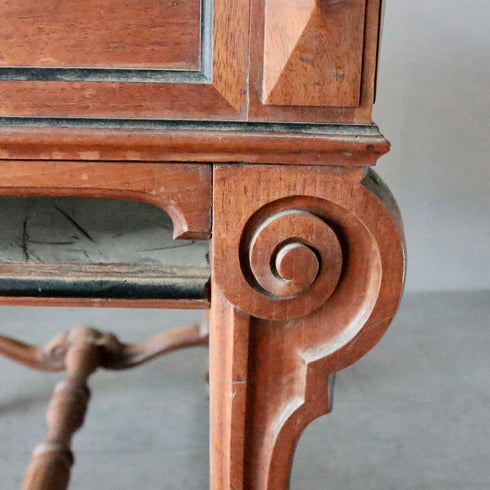 0252 アンティークテーブル 天板折りたたみ式