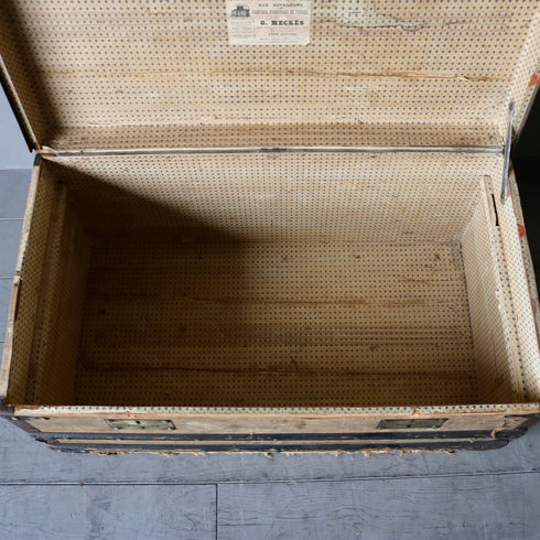 0309 アンティークブランケットボックス