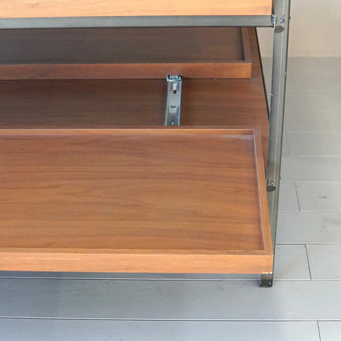 0023 スライドシェルフ/ウッド×アイアン