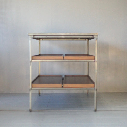 0023 スライドシェルフ/ウッド×アイアン