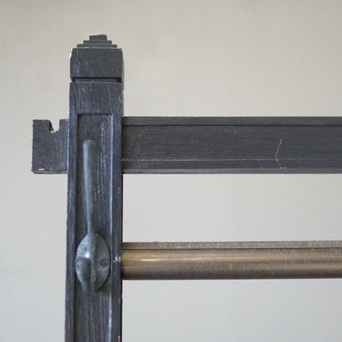 0011 ハンガーラック ブラック/ウッド