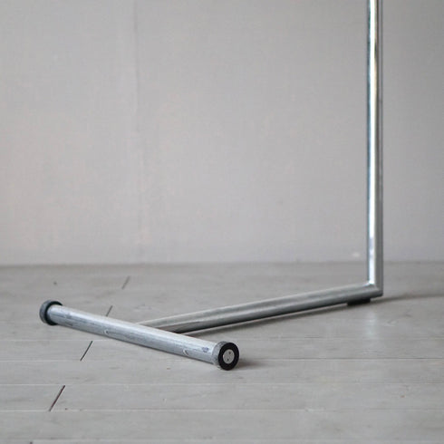 0191 サイドテーブル/ガラス×スチール