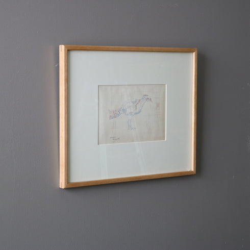 ヴィンテージ ウォールアート 斜め