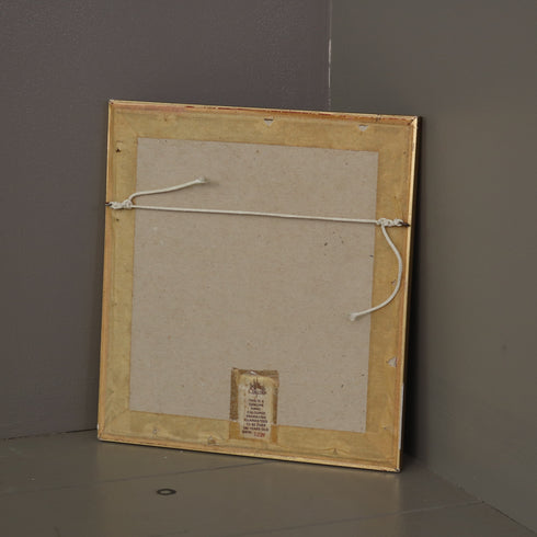ヴィンテージ額装作品 裏面